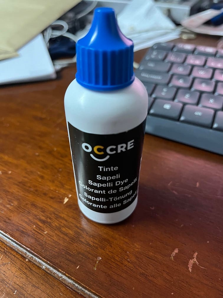 Customer photo review of Tinte Acrílico Sapelli 50 ml
