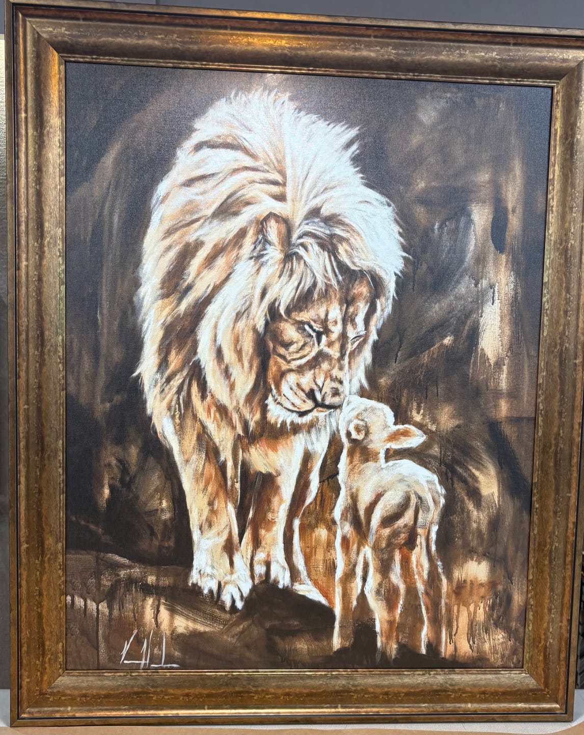 Customer photo review of The Heart of God (Brown Background)