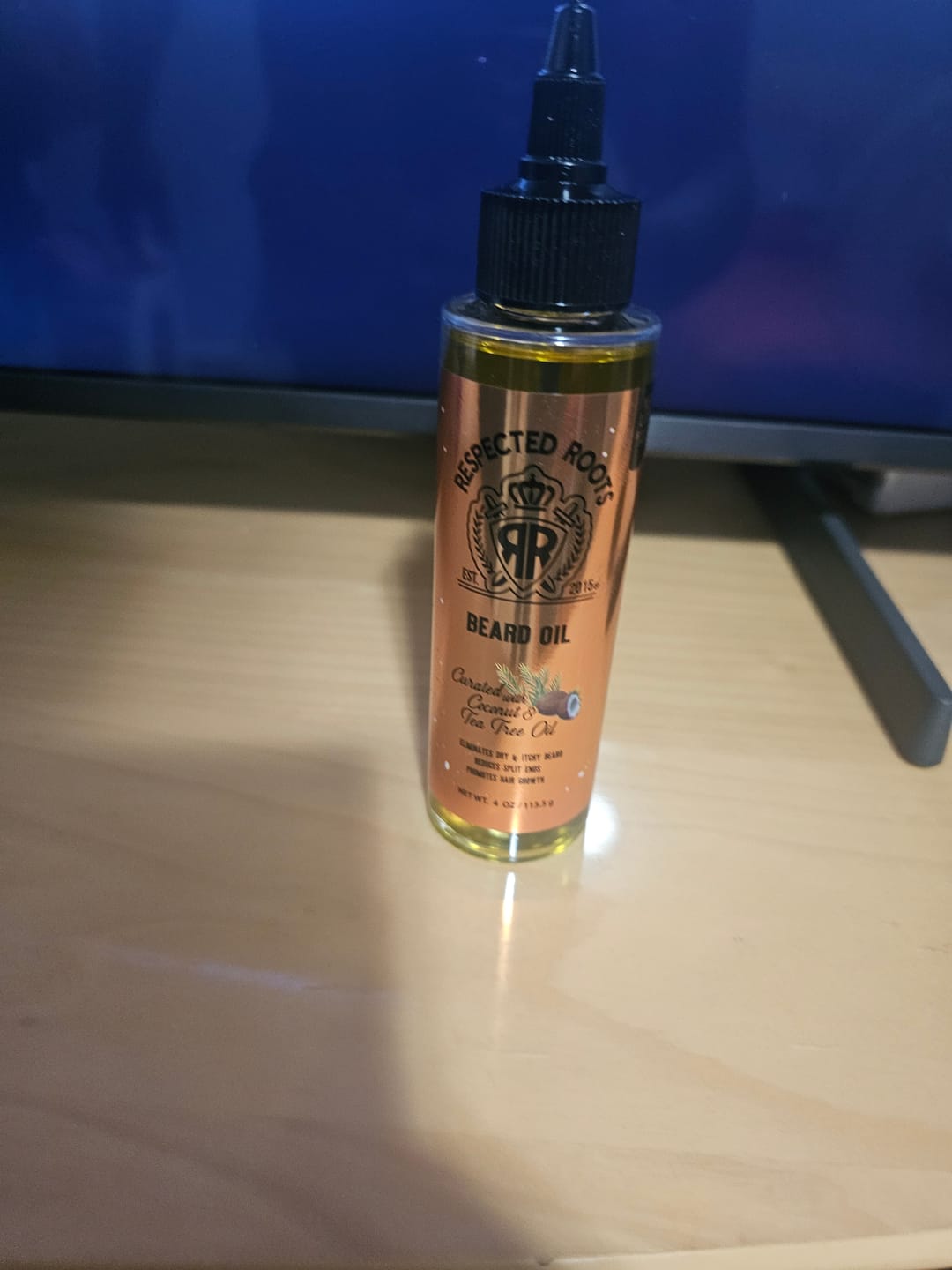 Customer photo review of Beard Oil