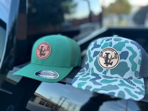 Customer photo review of Custom Slate Old’s Cool Trucker Hats - Lost Hat Co.