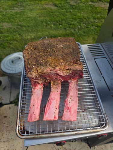 Customer photo review of Tomahawk Prime Rib Roast