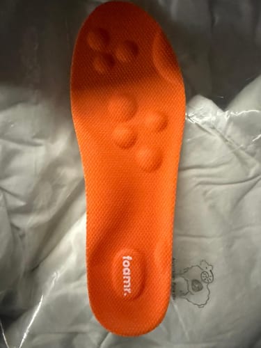 Customer photo review of Foamr® Solette massaggianti – Sollievo per Sperone calcaneare e Fascite plantare
