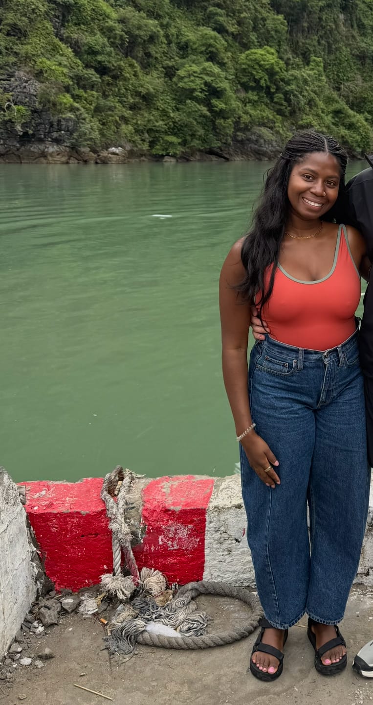 Customer photo review of Round Neck Swimsuit (Tangerine)