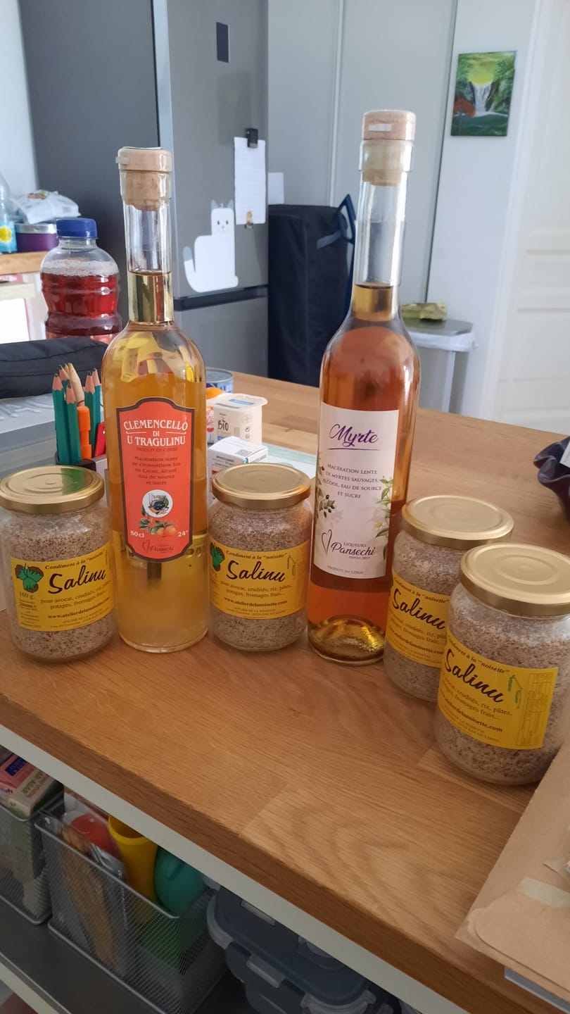 Customer photo review of Liqueur de myrte artisanal - Origine Corse