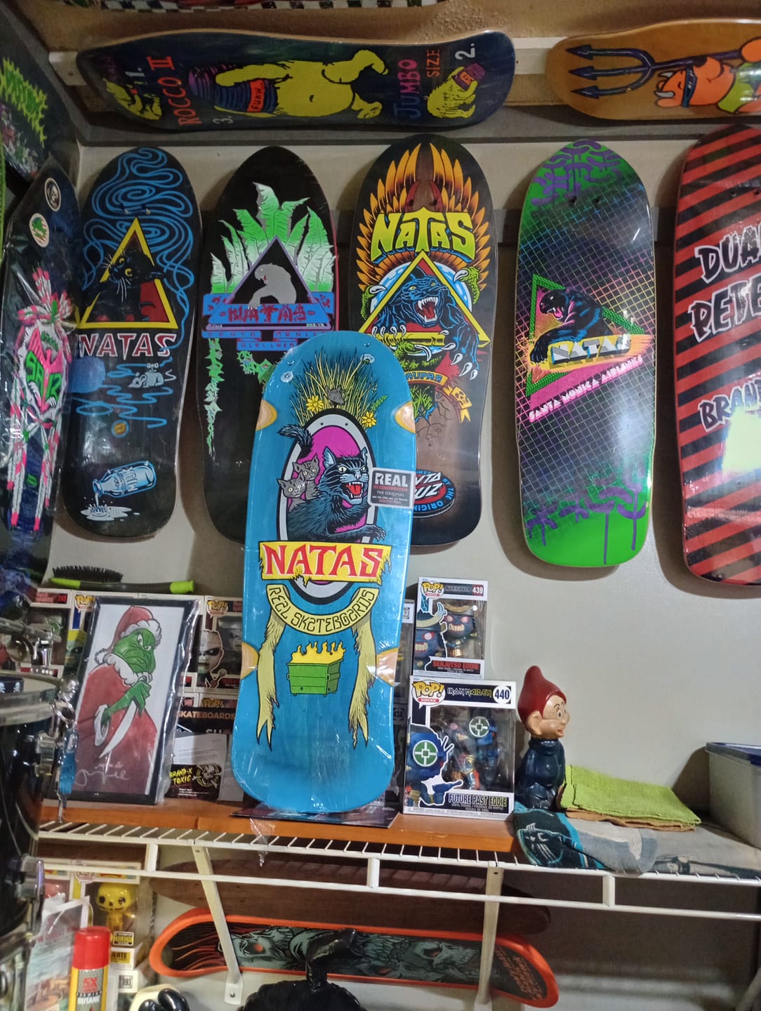 Customer photo review of REAL Natas Panther Guest Model Deck 10.89