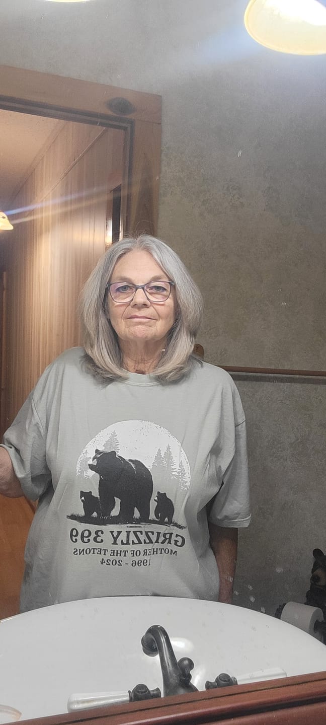 Customer photo review of Grizzly 399 Tribute T-Shirt