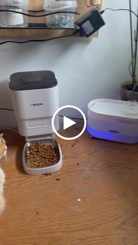 Customer video review of Akıllı Mama Kabı, Akıllı Su Pınarı ve Yedek Filtre 3'lü Pet Seti