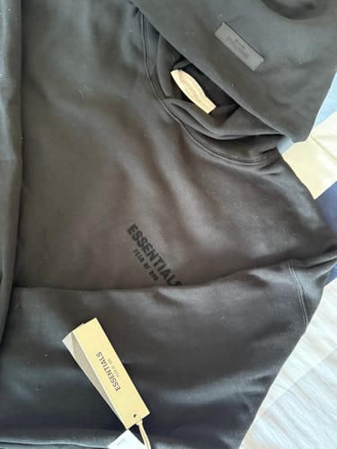 Customer photo review of Fear Of God Essentials Hoodie