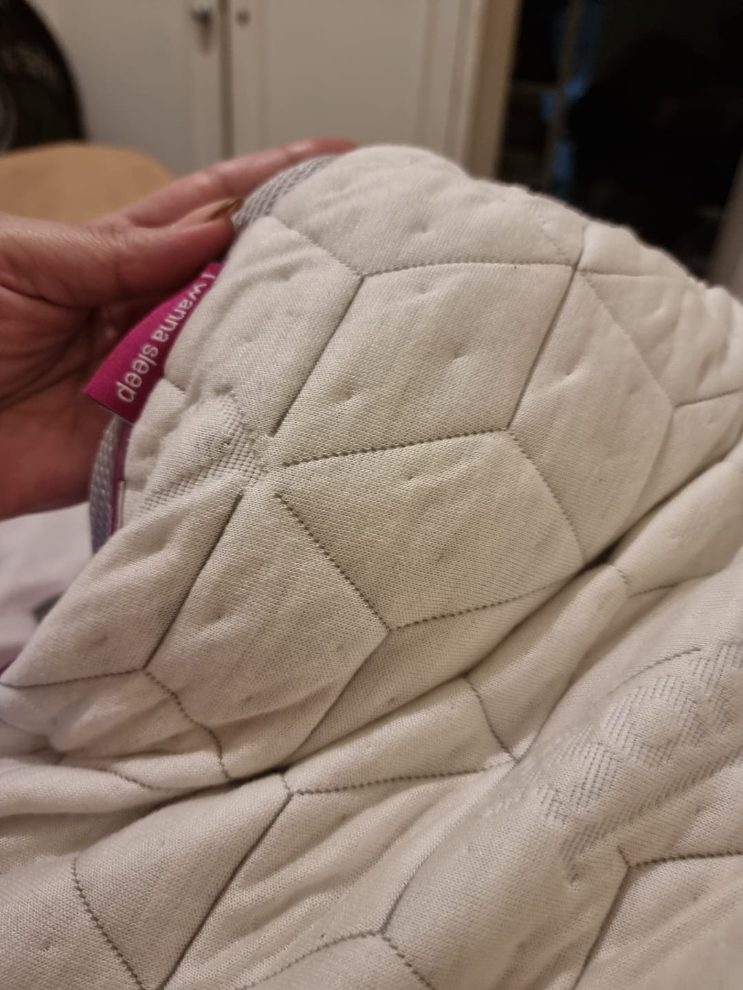 Customer photo review of Travesseiro IWS Snow®