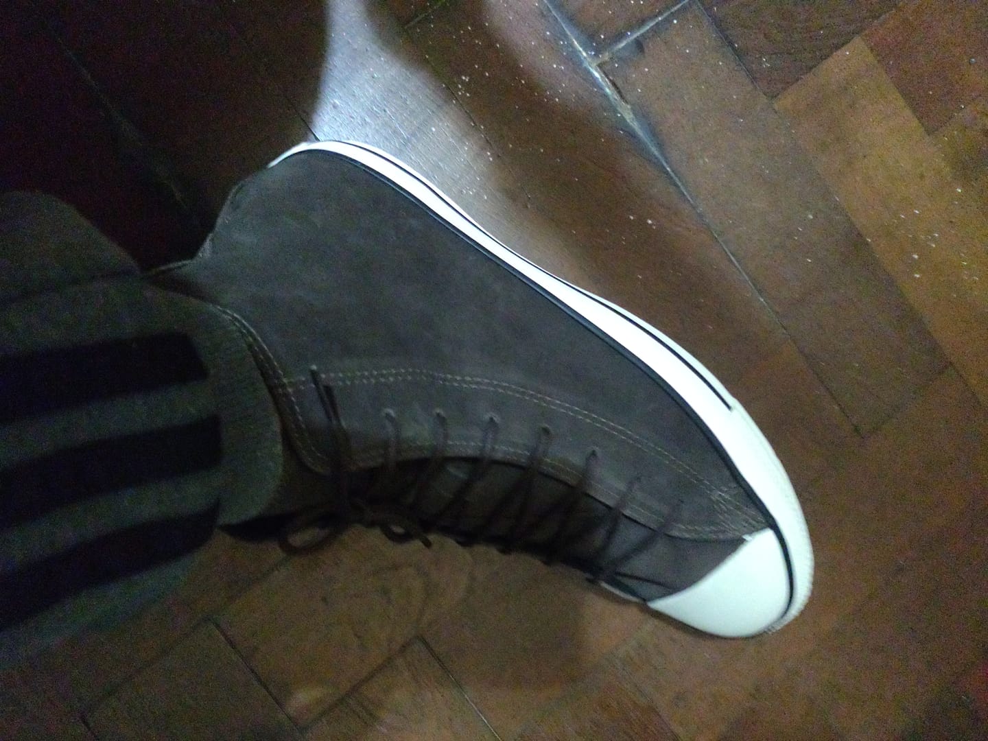 Customer photo review of Zapatillas Converse Chuck Taylor Hi SE Marrón