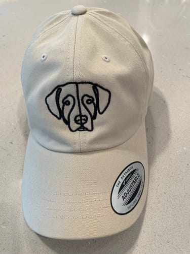 Customer photo review of Custom Embroidered Cap