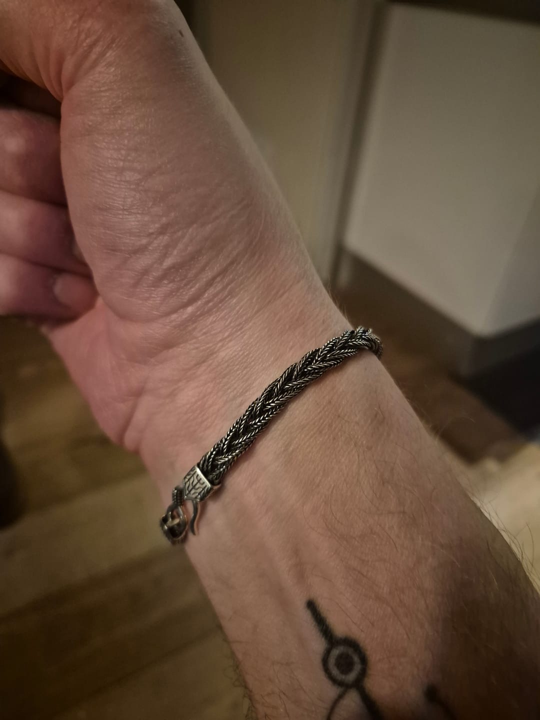 Customer photo review of WOVEN VIKINGS. - 925 STERLING SILVER