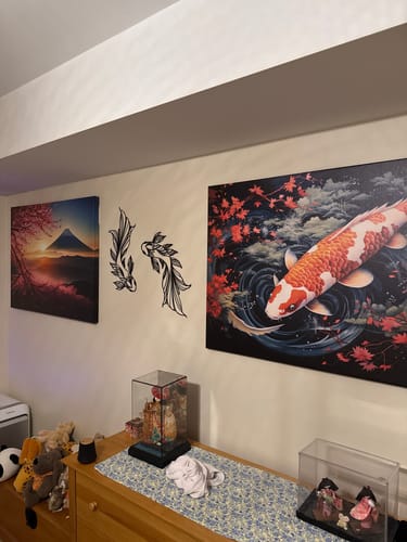 Customer photo review of Mount Fuji Cherry Blossom Sunrise