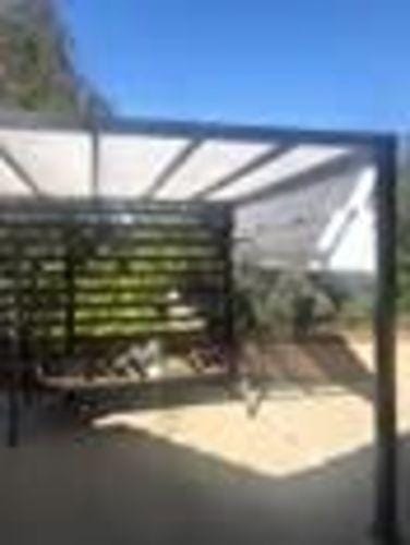 Customer photo review of OETA Steel Pergola - 304cm x 372cm