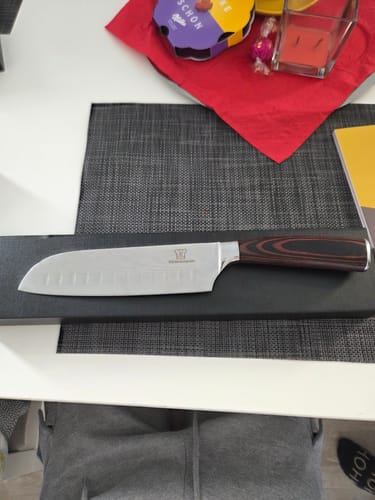 Customer photo review of Asiatisches Santoku 7"