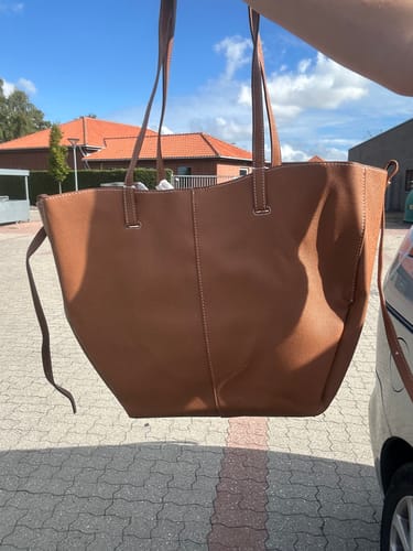 Customer photo review of Mira Taske - Camel (Forudbestilling)