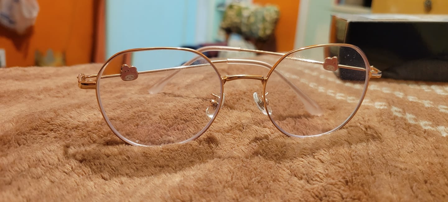 Customer photo review of Rabbi Eyeglasses