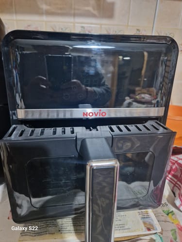 Customer photo review of Air Fryer Novio StonePro
