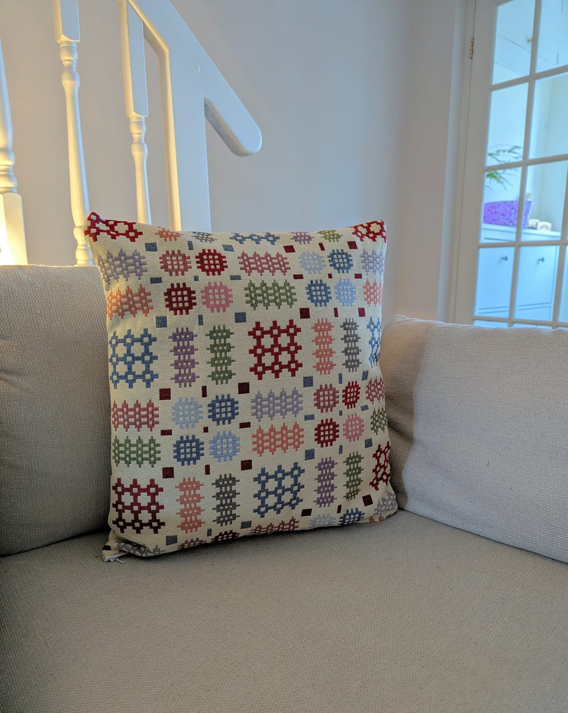Customer photo review of Welsh Blanket Tapestry Fabric