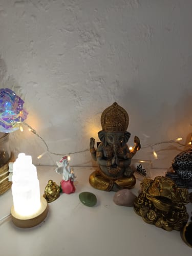 Customer photo review of Torre de Selenita - Monolito de Selenita || Limpieza Energética