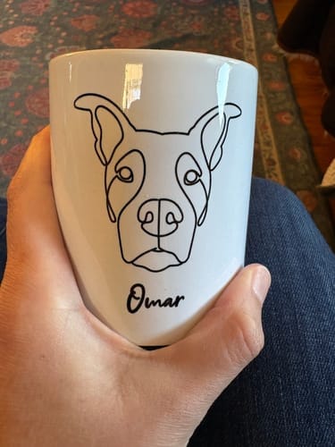 Customer photo review of Custom Mug