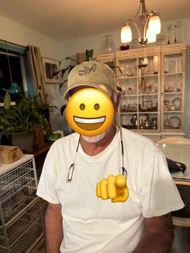 Customer photo review of Custom Embroidered Cap