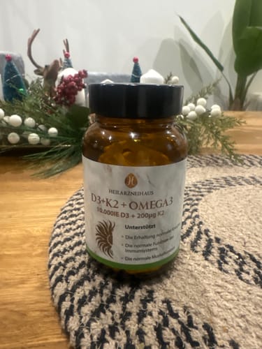 Customer photo review of Vitamin D3 + K2 + Omega 3 Kapseln