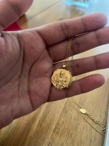 Customer photo review of Goddess Kali Necklace