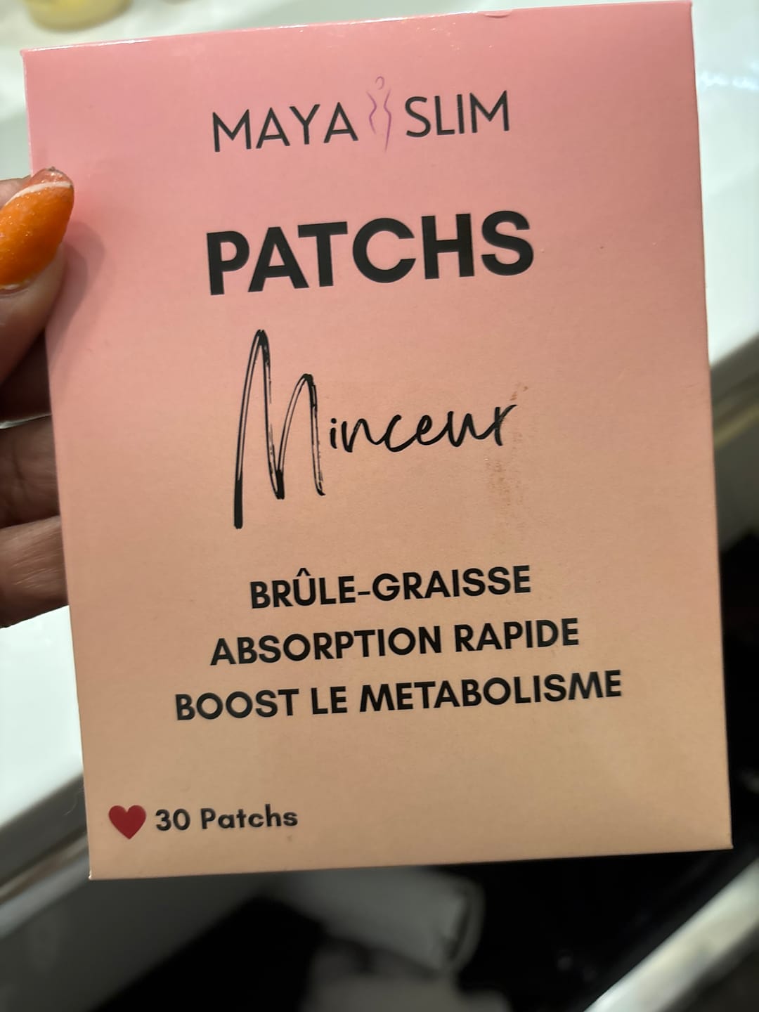 Customer photo review of Patchs Coupe-Faim GLP -1