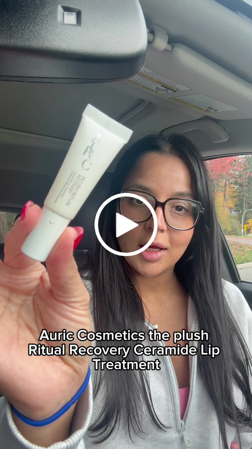 Customer video review of Plush Ritual Recovery - Ceramide Lip Treatment