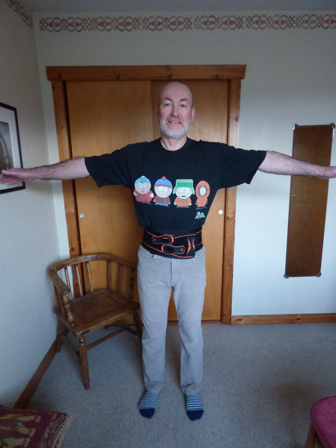 Customer photo review of The Lumbear Lower Back Support