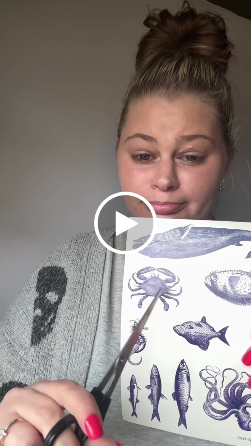 Customer video review of Vintage Ink Ocean Mix