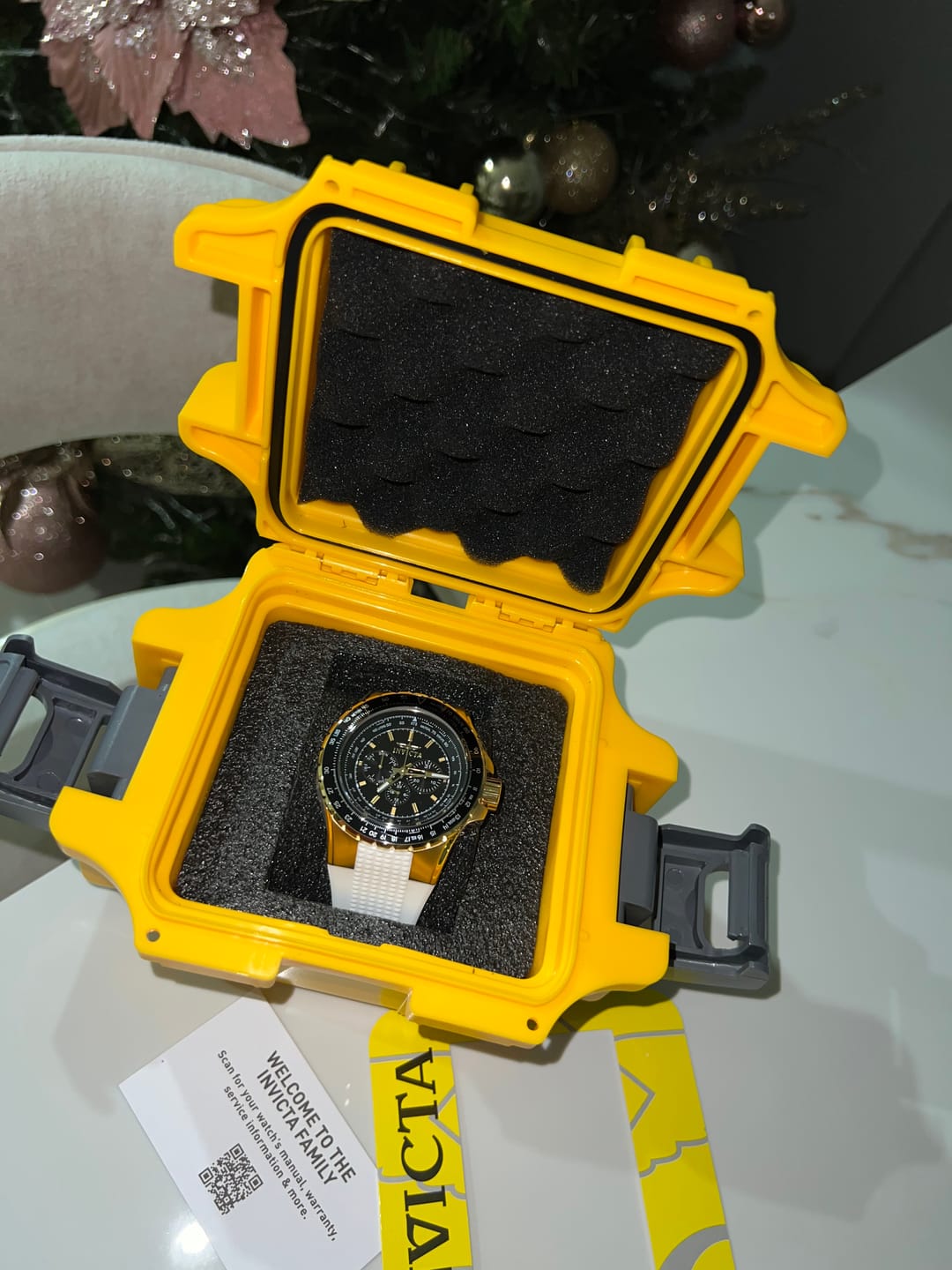 Customer photo review of Reloj Deportivo Para Hombre Invicta Aviator 39312 - Blanco