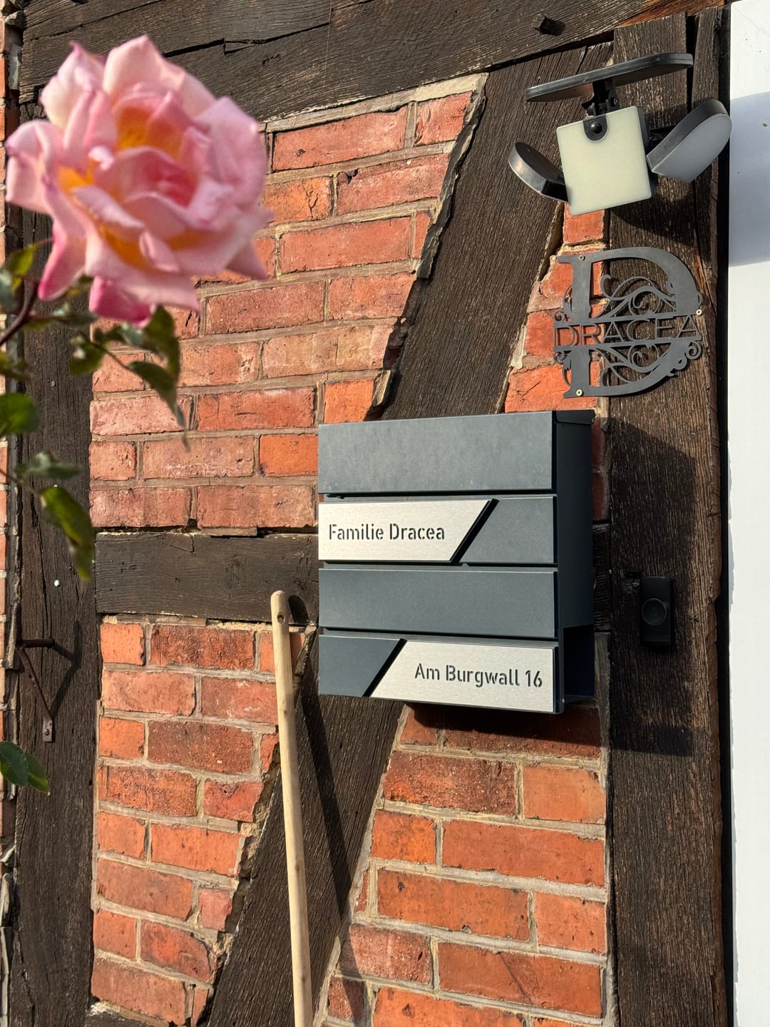 Customer photo review of Ersatzschild für AlbersDesign-Briefkästen