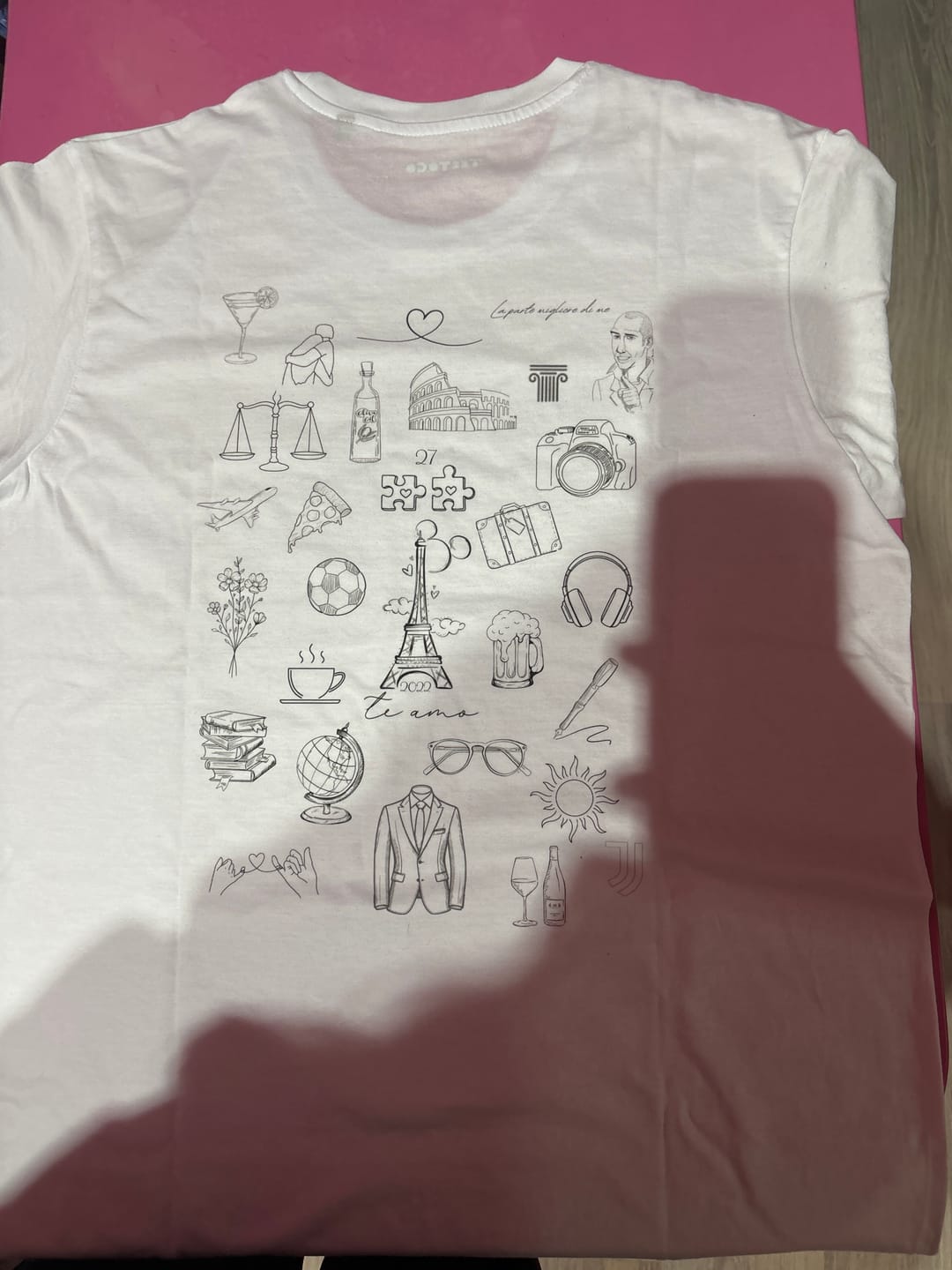 Customer photo review of T-SHIRT + STAMPA