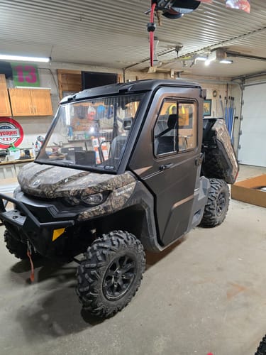 Customer photo review of Rough Country 97100 UTV Side Doors | 2 Seater | Can-Am Defender HD 5/HD 7/HD 8/HD 9/HD 10