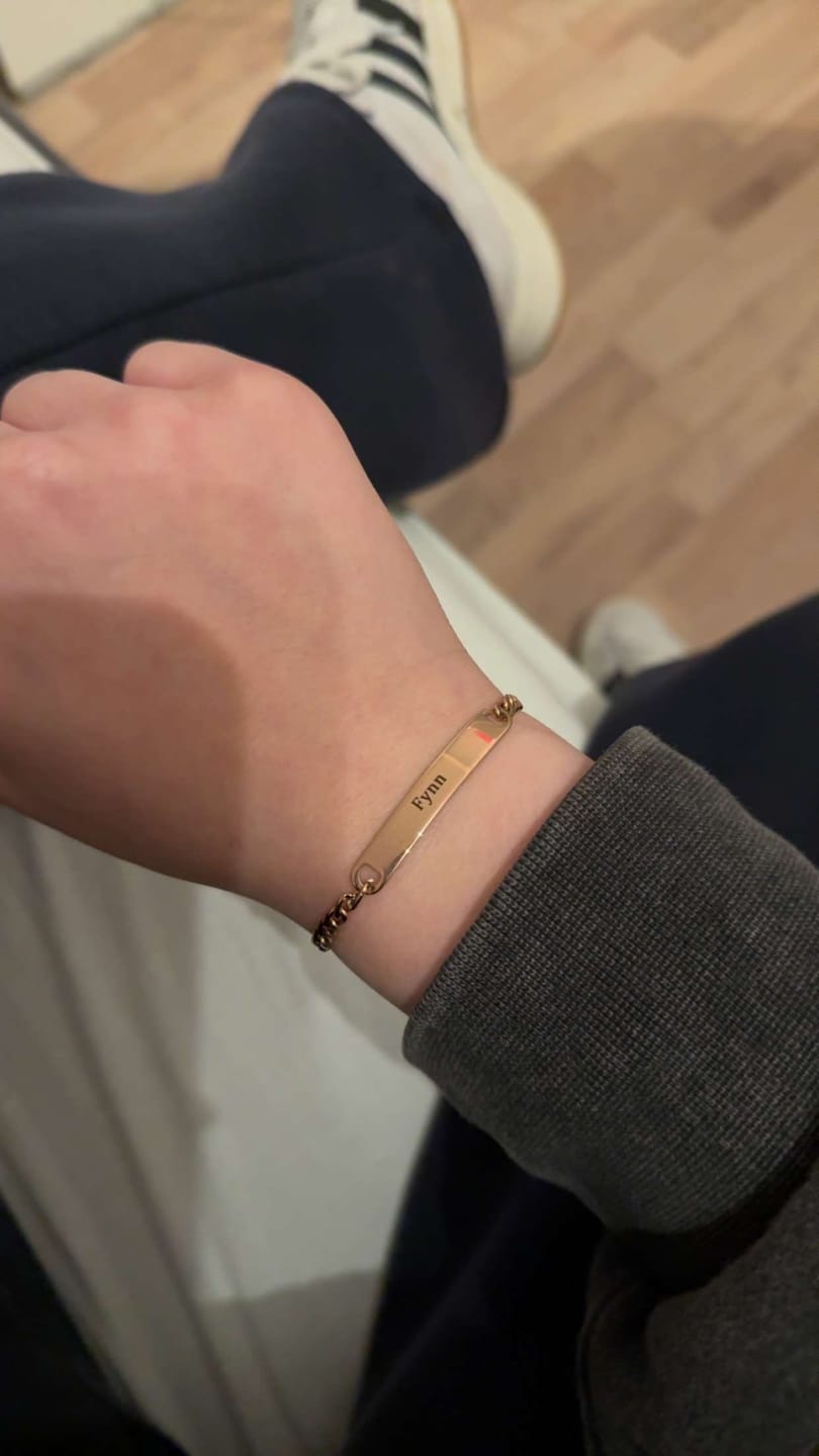 Customer photo review of Pärchen-Armband Set