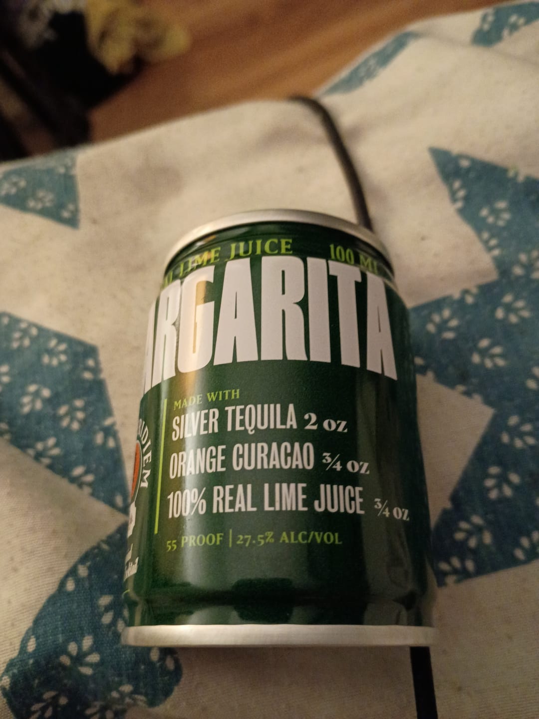Customer photo review of Post Meridiem Margarita R.T.D. (100ml)