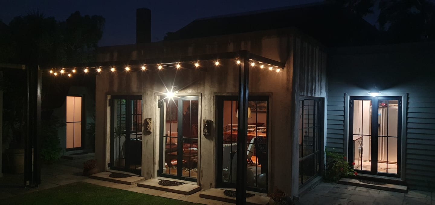 Customer photo review of Solar Mini Bulb String Lights