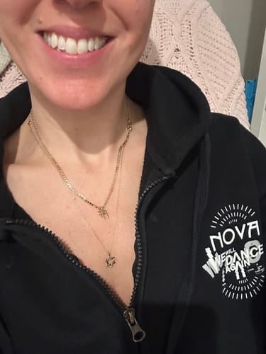 Customer photo review of Chai Chain Necklace