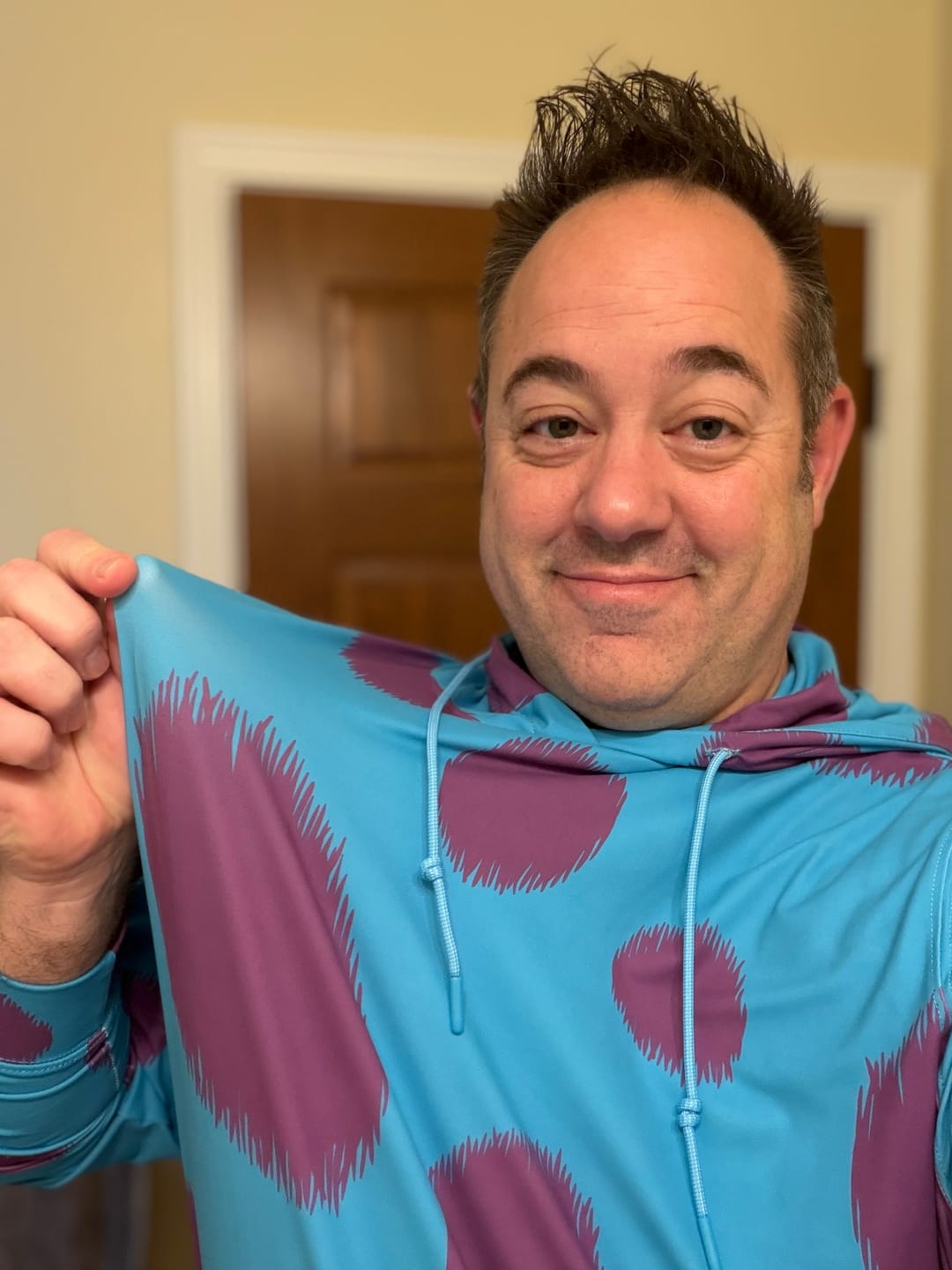 Customer photo review of Disney and Pixar Monsters, Inc. "Sulley" – Performance Hoodie