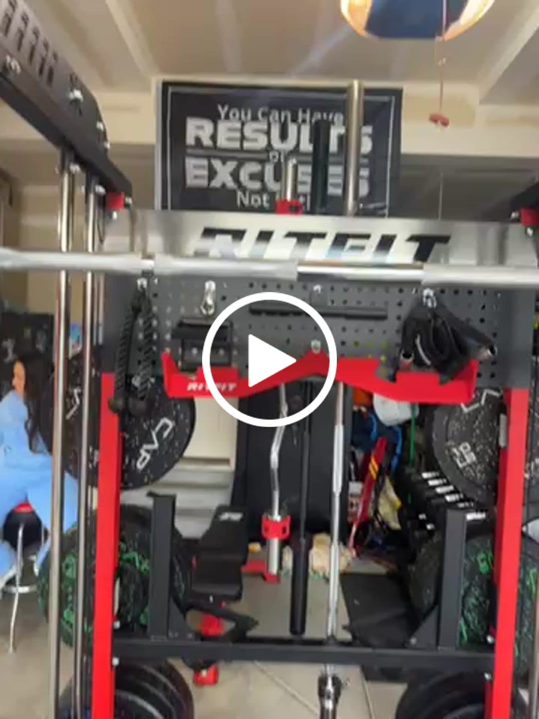 Customer video review of RitFit PBM1 Pegboard Attachment (Only for M1 PRO)