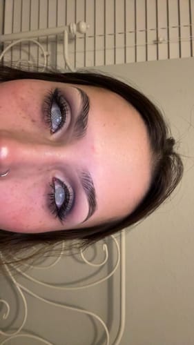 Customer photo review of [Pre-order] Patricia x Eyemoody Gridding white | 6 Months, 2 pcs (Estimated shipping: Oct 20–25)
