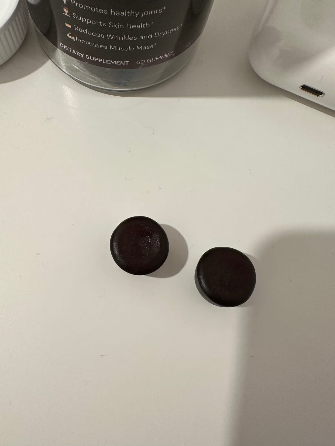 Customer photo review of Red Gummy Mushroom Extract
