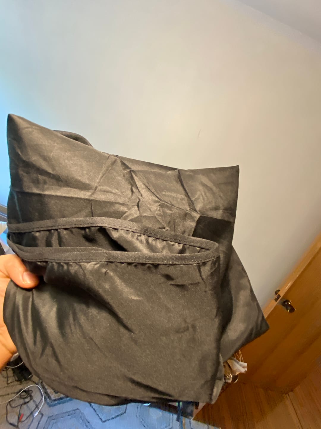 Customer photo review of Capa Cuello de Silicona Negra sin Logos