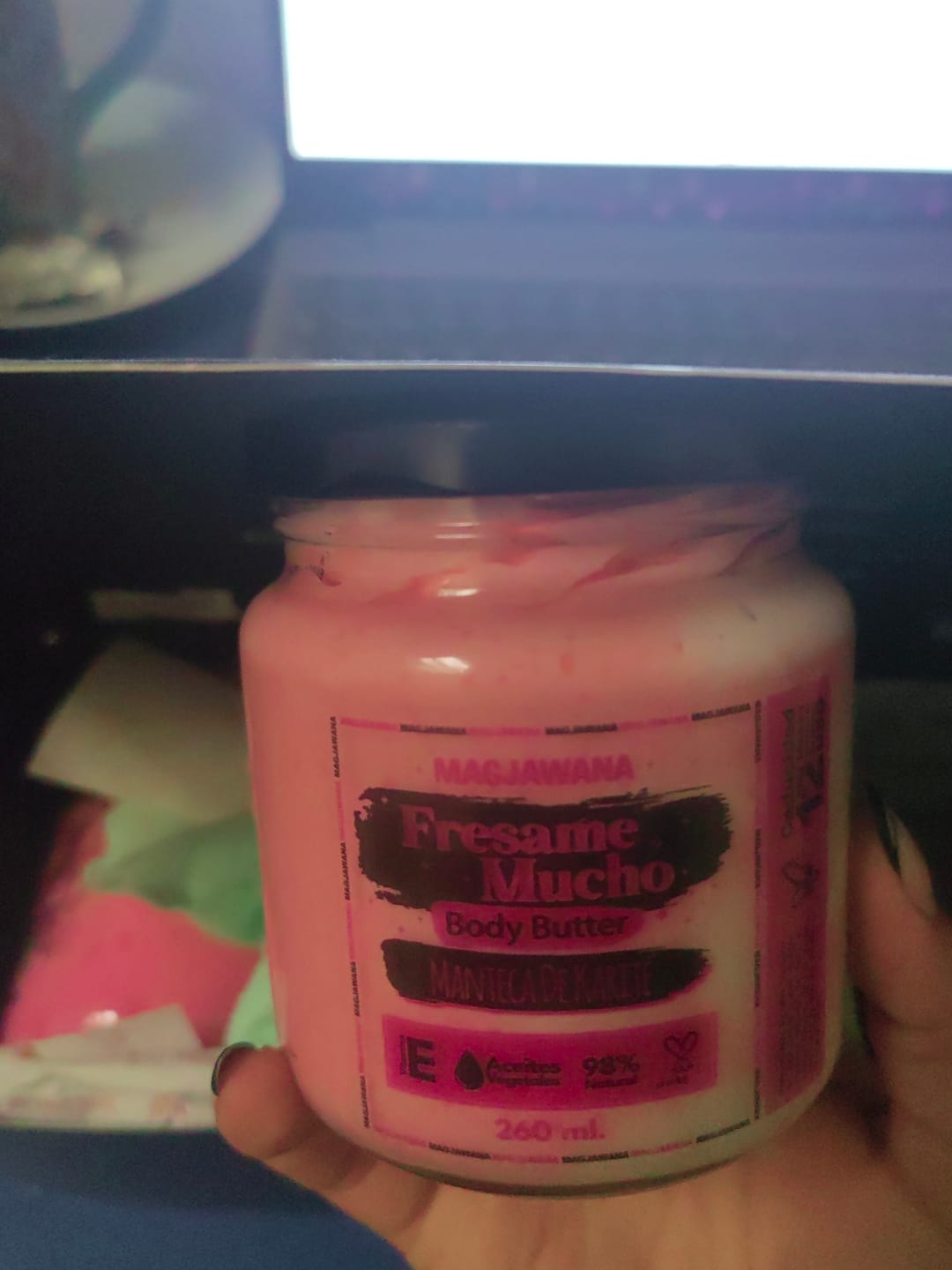 Customer photo review of Exfoliante Fresame Mucho