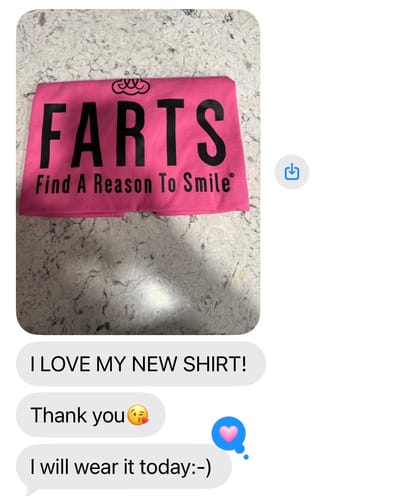 Customer photo review of Soft Doesn’t Mean Weak – Pink & Black Mental Health Shirt for Fighters