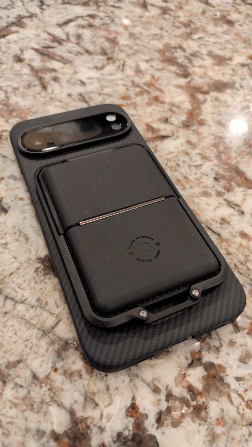 Customer photo review of MAGSAFE WALLET
