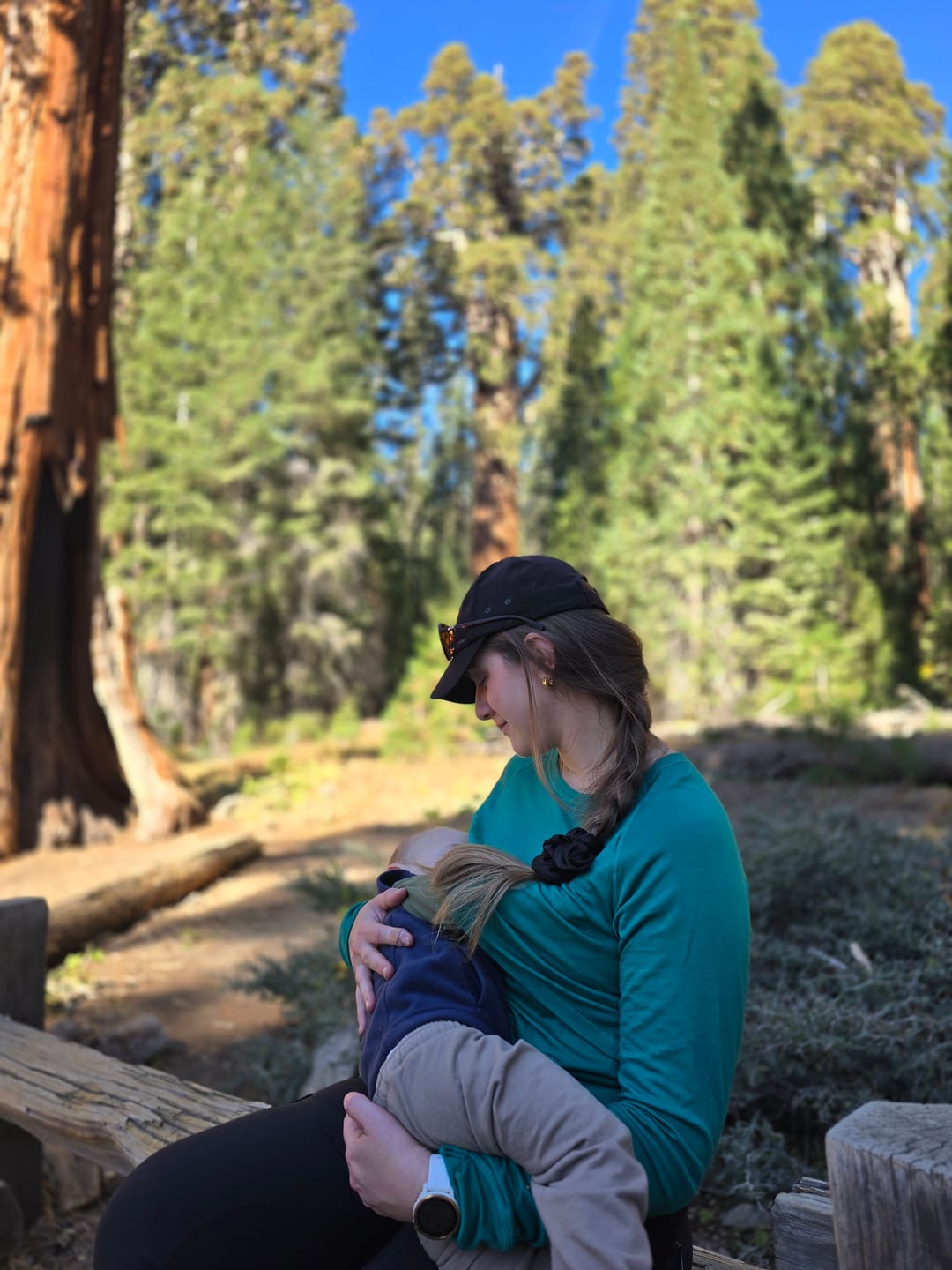 Customer photo review of Nursing Long Sleeve - 100% Merino Wool -  Baselayer