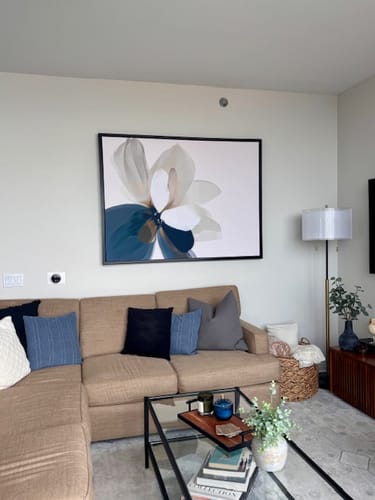 Customer photo review of Whispering Petals Canvas Art - Horizontal